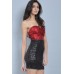 Tfnc Sophie Sequin Contrast Dress