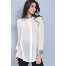 Tfnc Sandy Embellished Blouse