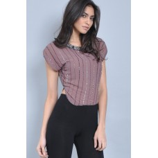 Tfnc Embellished Crop Top