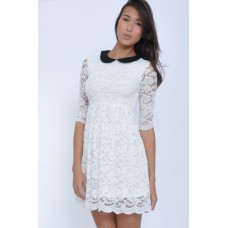 Tfnc Eileen Lace Peterpan Dress
