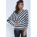 Walg Kimono Stripe Top