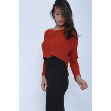 Walg Crop Zip Top