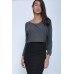 Walg Crop Zip Top