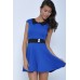Walg Button Collar Dress