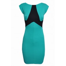 Tfn Body Con Contrast Dress