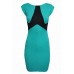 Tfn Body Con Contrast Dress