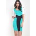 Tfnc Contrast Open Back Dress