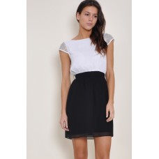 Tfnc Maze Cap Sleeve Dress