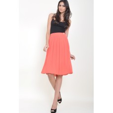 Tfnc Plisse Midi Pleat Skirt