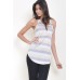 Tfnc Metallic Stripe Vest