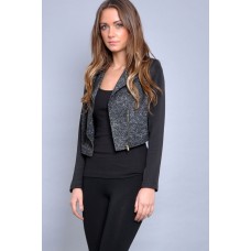 Tfnc Tweedy Crop Jacket