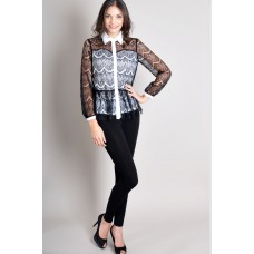 Tfnc Sabrina Lace Shirt