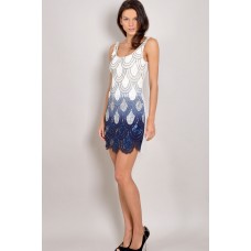 Tfnc Angelina Ombre Sequin Dress