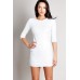 Tfnc Paris White Sequin Dress