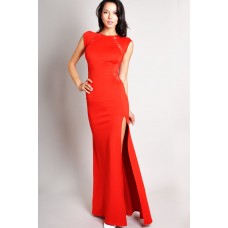 Tfnc Soledo Maxi Lace Back Dress