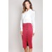 Tfnc Isma Side Split Midi Skirt