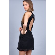 Tfnc Cameo Open Back Dress
