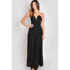 Tfnc Nelle Plunge Maxi Dress