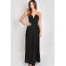 Tfnc Nelle Plunge Maxi Dress