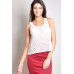 Tfnc Libby Embellished Crochet Top