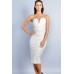 Tfnc Halo Lace Midi Dress