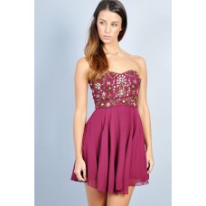 Tfnc Amelia Embellished Dress
