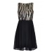 Tfnc Sarah Flame Sequin Dress