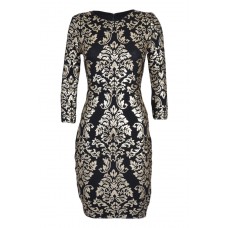 Tfnc Calla Baroque Sequin Dress