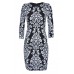 Tfnc Calla Baroque Sequin Dress
