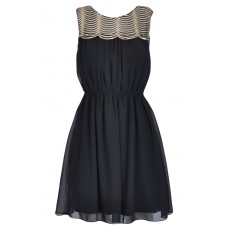 Tfnc Irina Sequin Fit And Flare Dress
