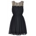 Tfnc Irina Sequin Fit And Flare Dress