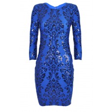 Tfnc Calla Baroque Sequin Dress