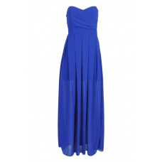 Tfnc Elida Blue Chiffon Maxi Dress