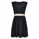 Tfnc Kristen Sequin Fit And Flare Dress