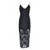 Tfnc Nella Lace Slip Dress