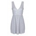 Tfnc Dontell Textured Fit And Flare Dress