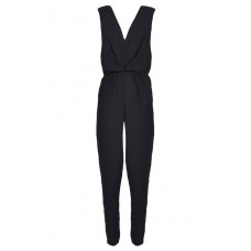 Tfnc Max Black Sheer Jumpsuit
