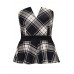 Tfnc Aria Bandeau Peplum Top