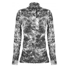 Tfnc Tina Textured Effect Print Blouse