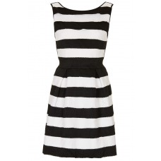 Tfnc Carrington Stripe Fit And Flare Dress