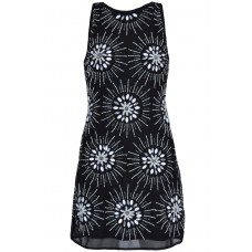 Tfnc Daisy Black Embellished Dress