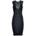Tfnc Divine Lace Midi Dress