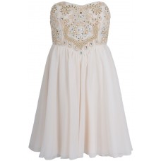 Tfnc Nancy Embellished Bandeau Dress