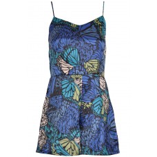 Tfnc Riley Print Butterfly Playsuit