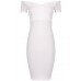 Tfnc Jane Off Shoulder Midi Dress
