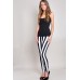 Tfnc Monochrome Stripe Leggings