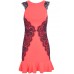 Tfnc Vanille Lace Detail Dress