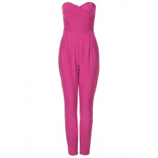 Tfnc Staley Pink Bandeau Jumpsuit