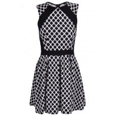 Tfnc Harris Contrast Fit And Flare Dress