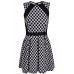 Tfnc Harris Contrast Fit And Flare Dress